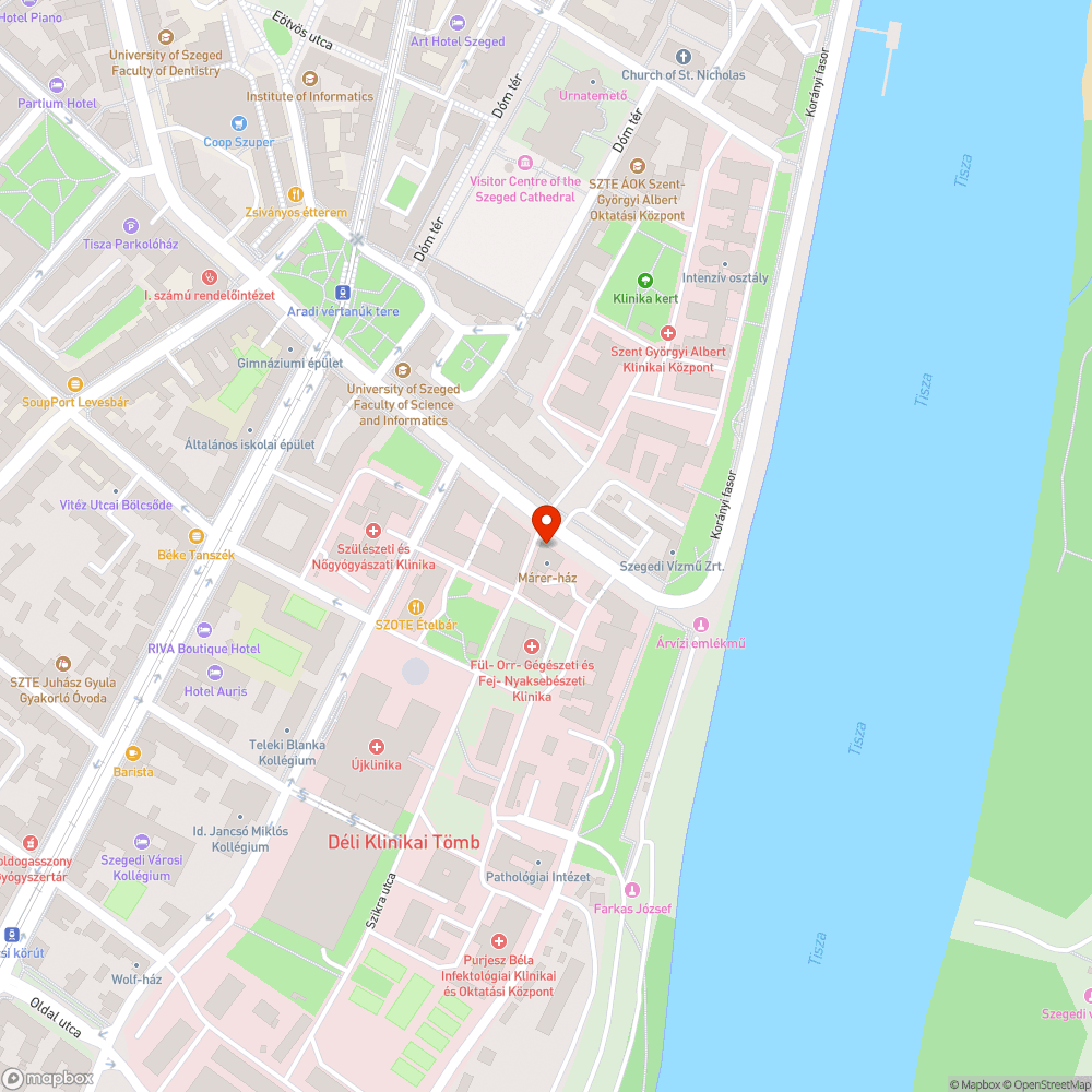 Kátyú a Tisza Lajos körúton bejelentés helye