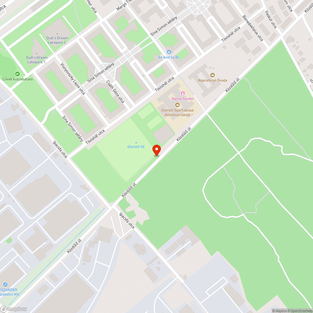 Aszfalt-helyreállítás miatt feltúrt zöldfelület bejelentés helye