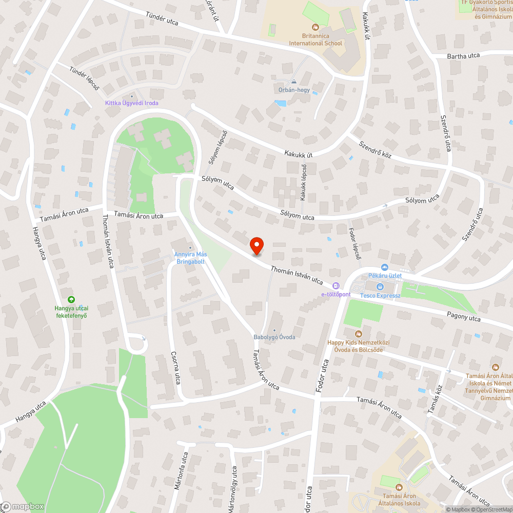 Elhagyott autók bejelentés helye