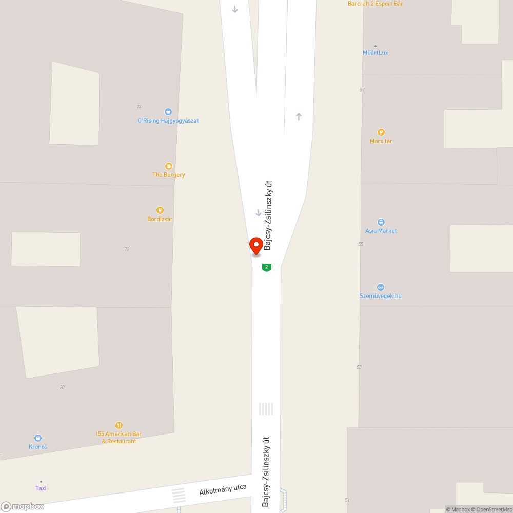 Beton tömbök körüli szemét bejelentés helye