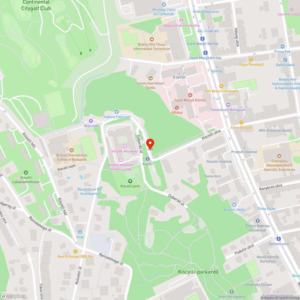 Folyadékos flakon az út fölött a Kiscellin bejelentés helye