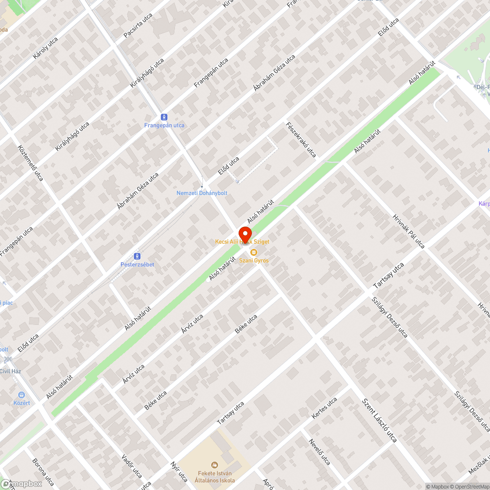 Hiányos , süllyedő fedlap bejelentés helye