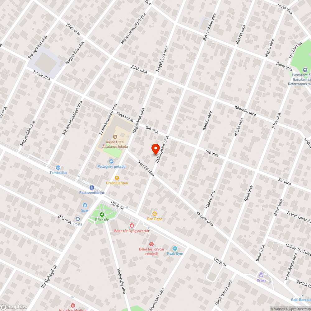 Botlásveszélyes szekrény bejelentés helye