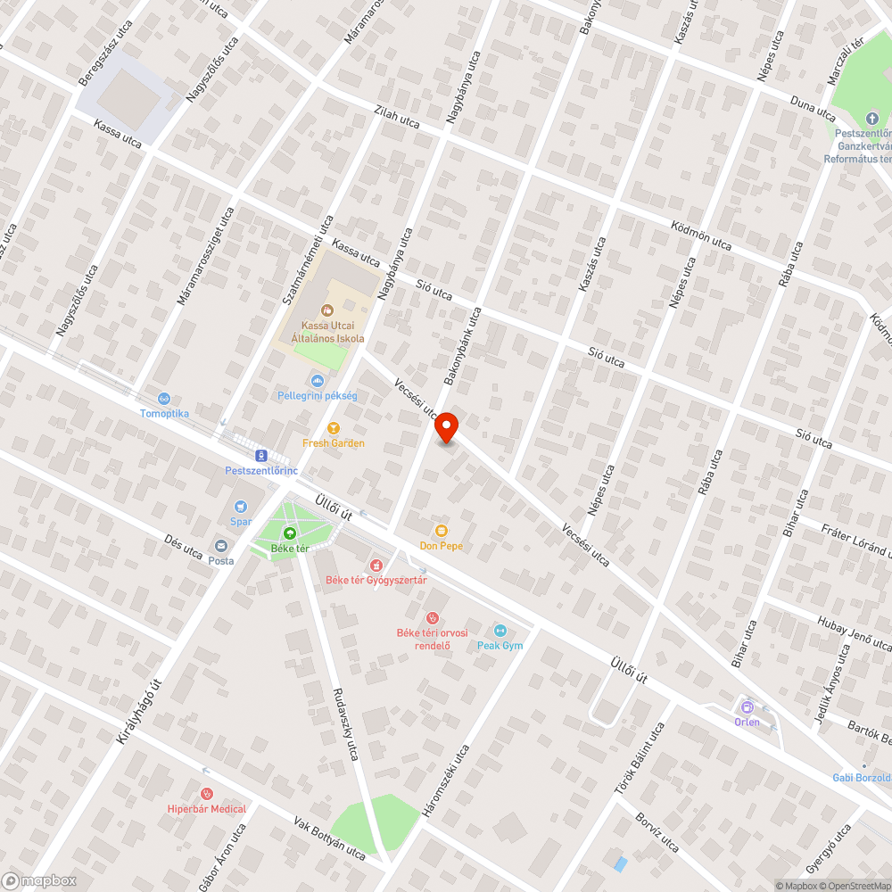 Süllyedő Telekomos fedlap bejelentés helye