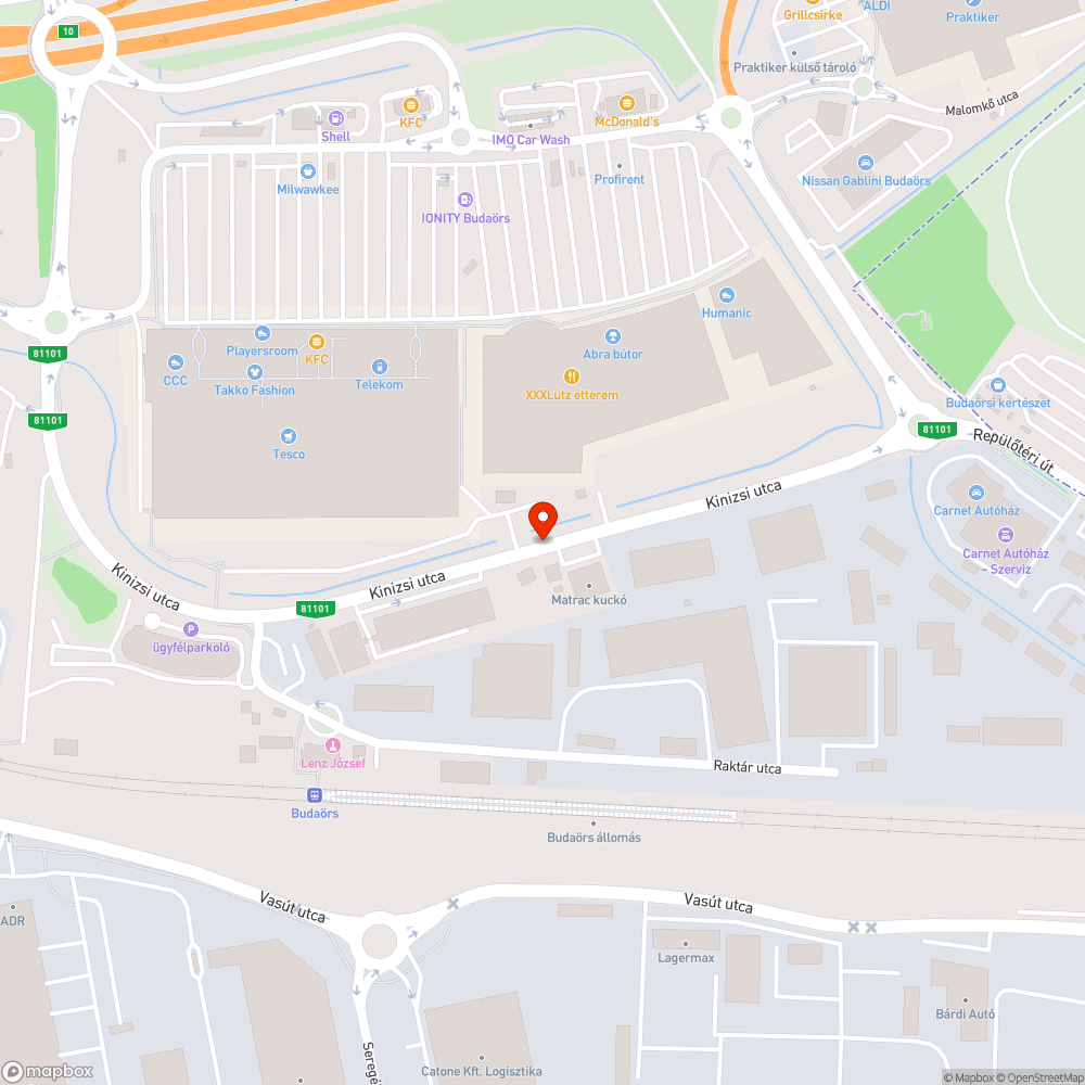 Borzalmas állapotok a 81101-es úton bejelentés helye