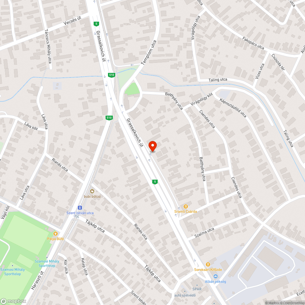 Berogyott Telekomos szekrény bejelentés helye