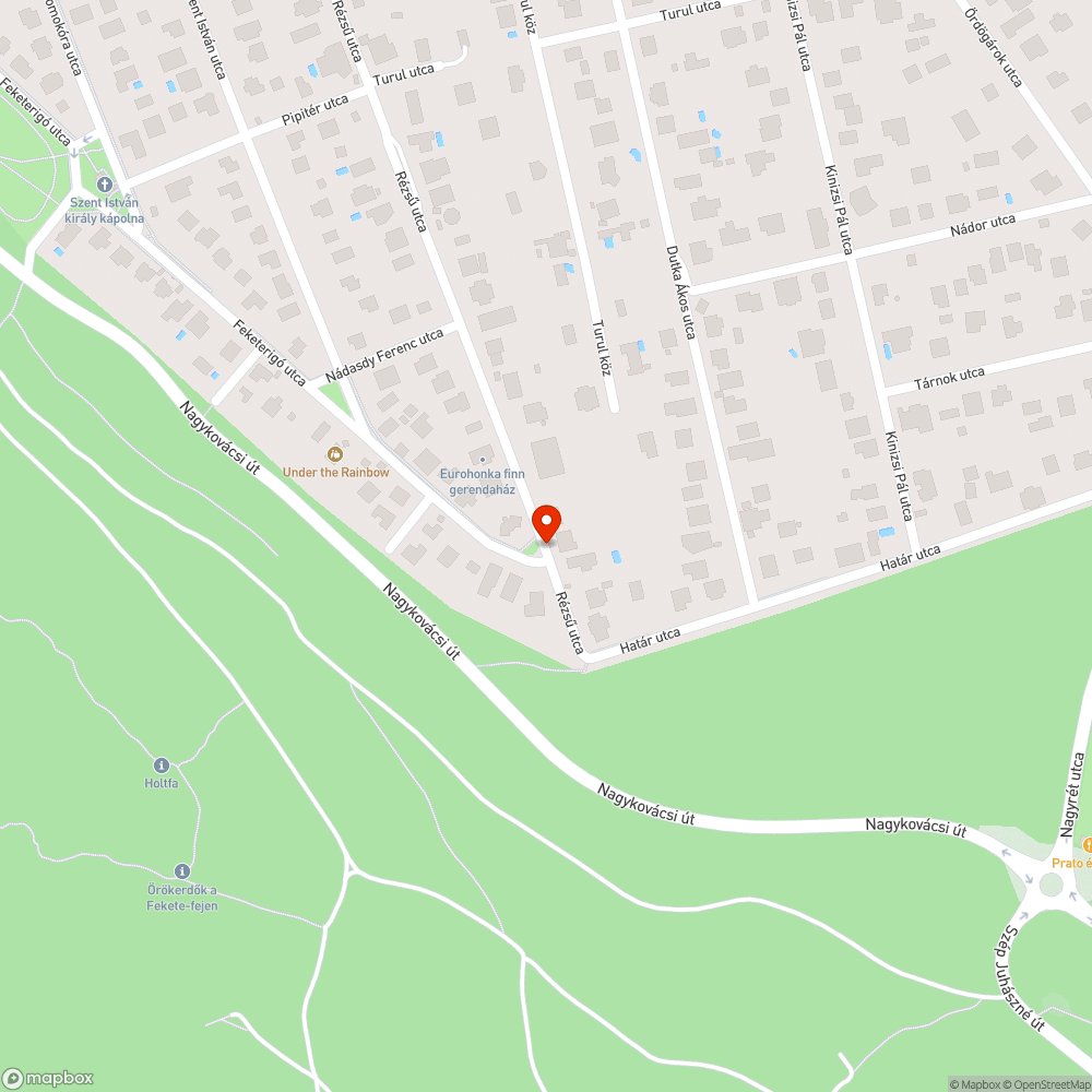 Óriási kátyú bejelentés helye