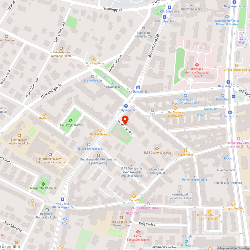 Otthagyott munkavégzés infó tábla bejelentés helye