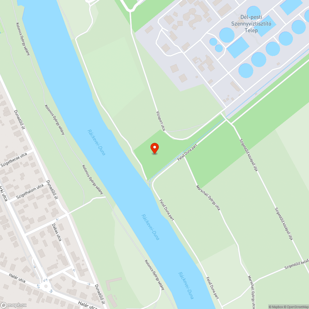 szemét a Duna-parton bejelentés helye