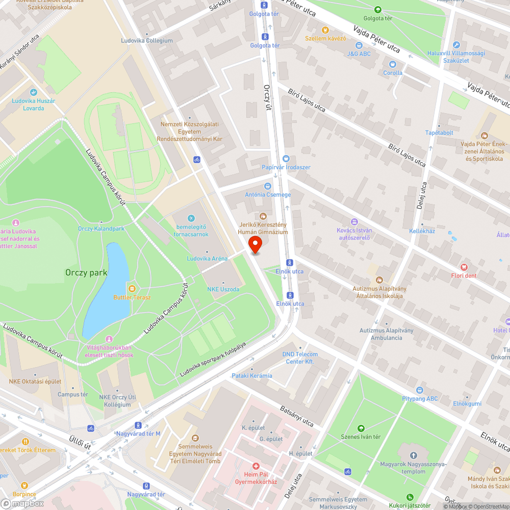 Utcára dobált szemét bejelentés helye