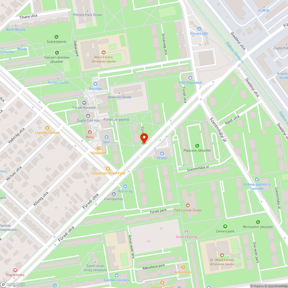 Eldugult víznyelő bejelentés helye