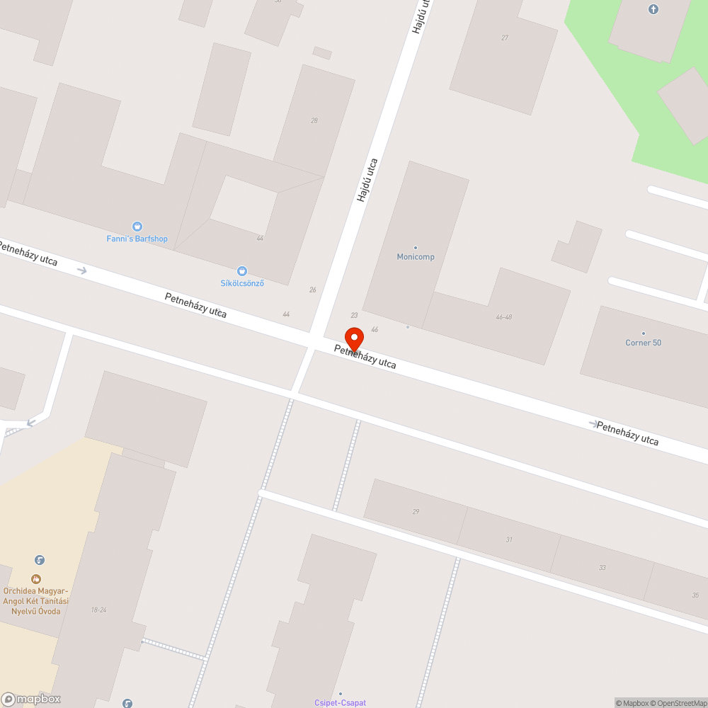 Lerúgott kuka bejelentés helye