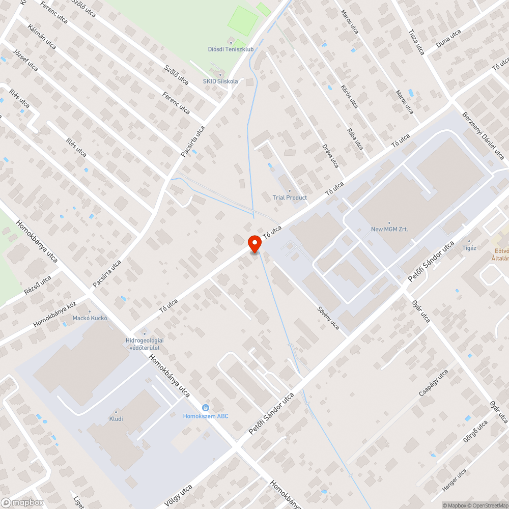 Dőlő fa bejelentés helye