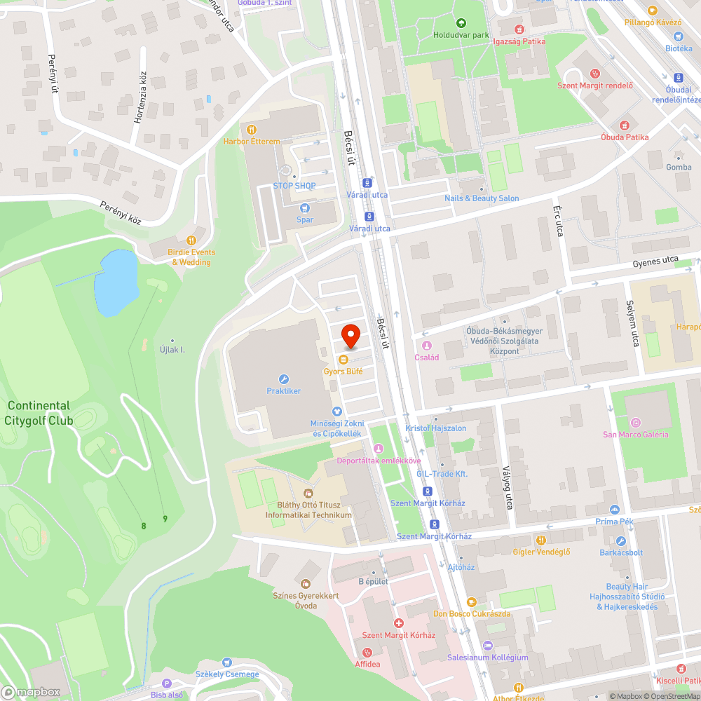 Sötétség a parkolóban bejelentés helye