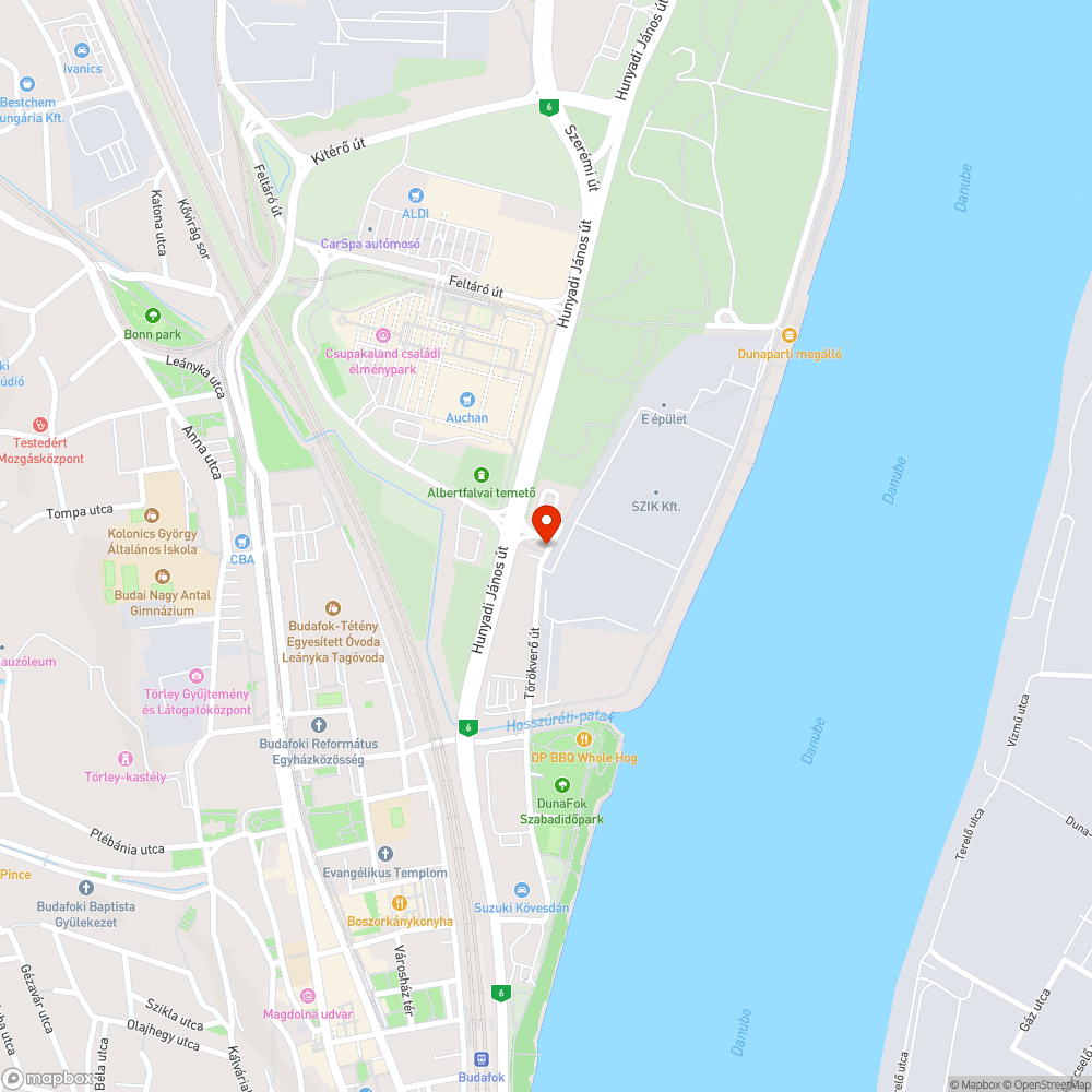 Kidőlt tábla Törökverő út bejelentés helye