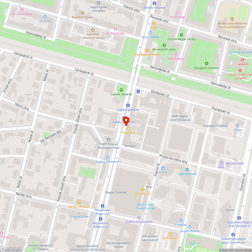 Leszakított citylight bejelentés helye