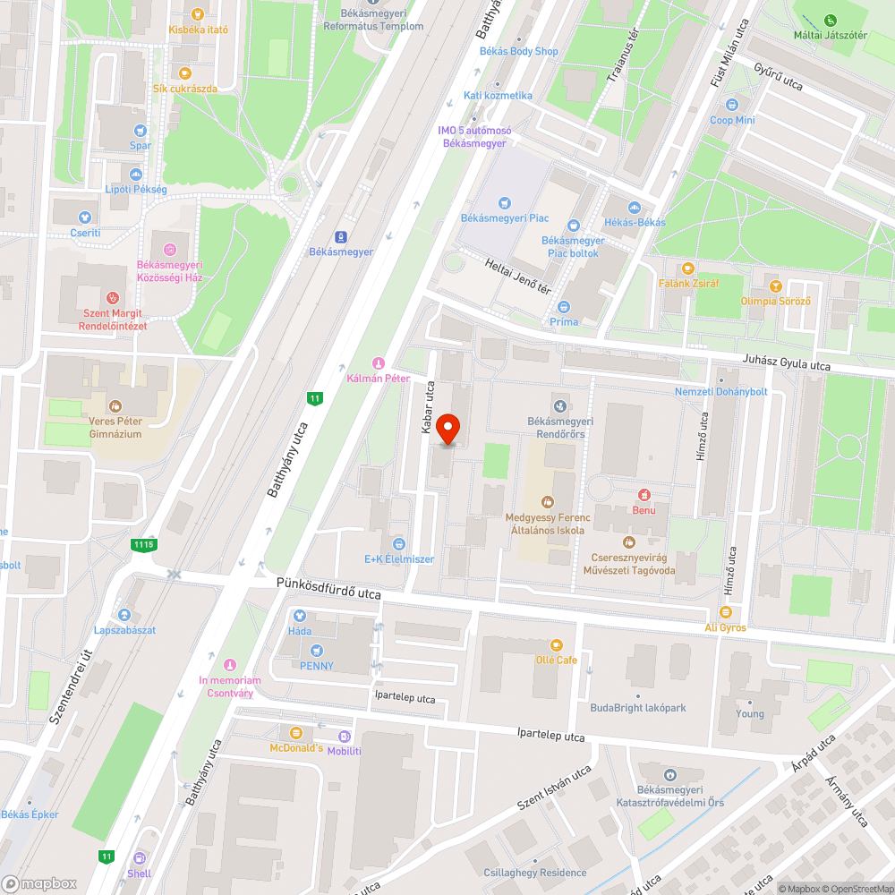 Forgalomból kivont, hónapok óta nem mozdult bejelentés helye