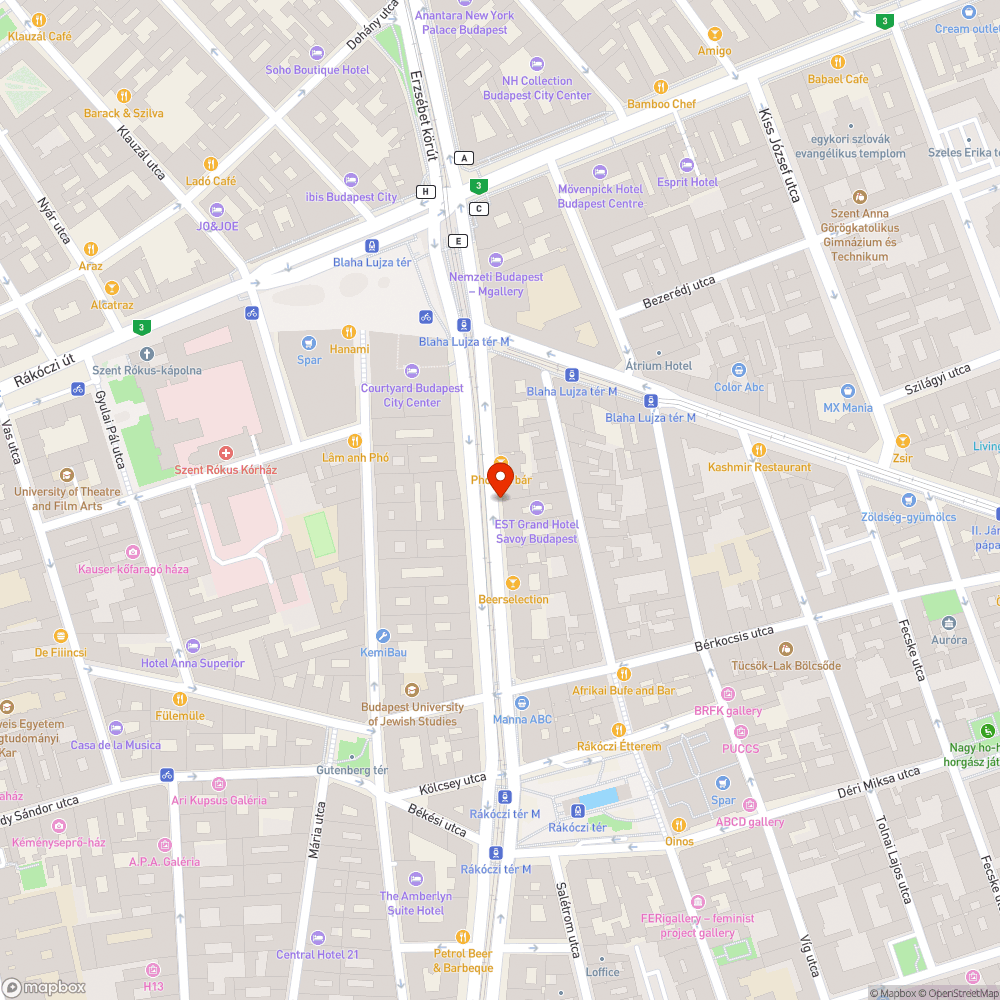 Megrongált telefonfülke bejelentés helye