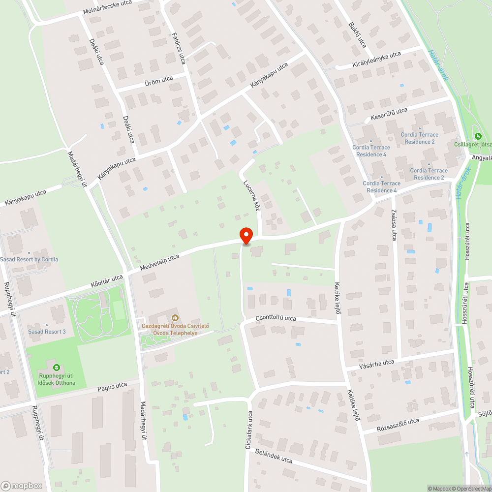 Elhagyottnak tűnő jármű bejelentés helye