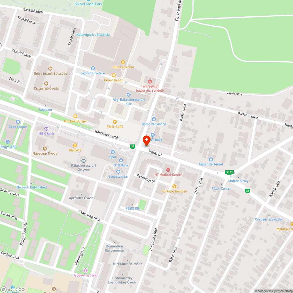 Jó lenne egy ülőpad a taxiállomás közelében bejelentés helye