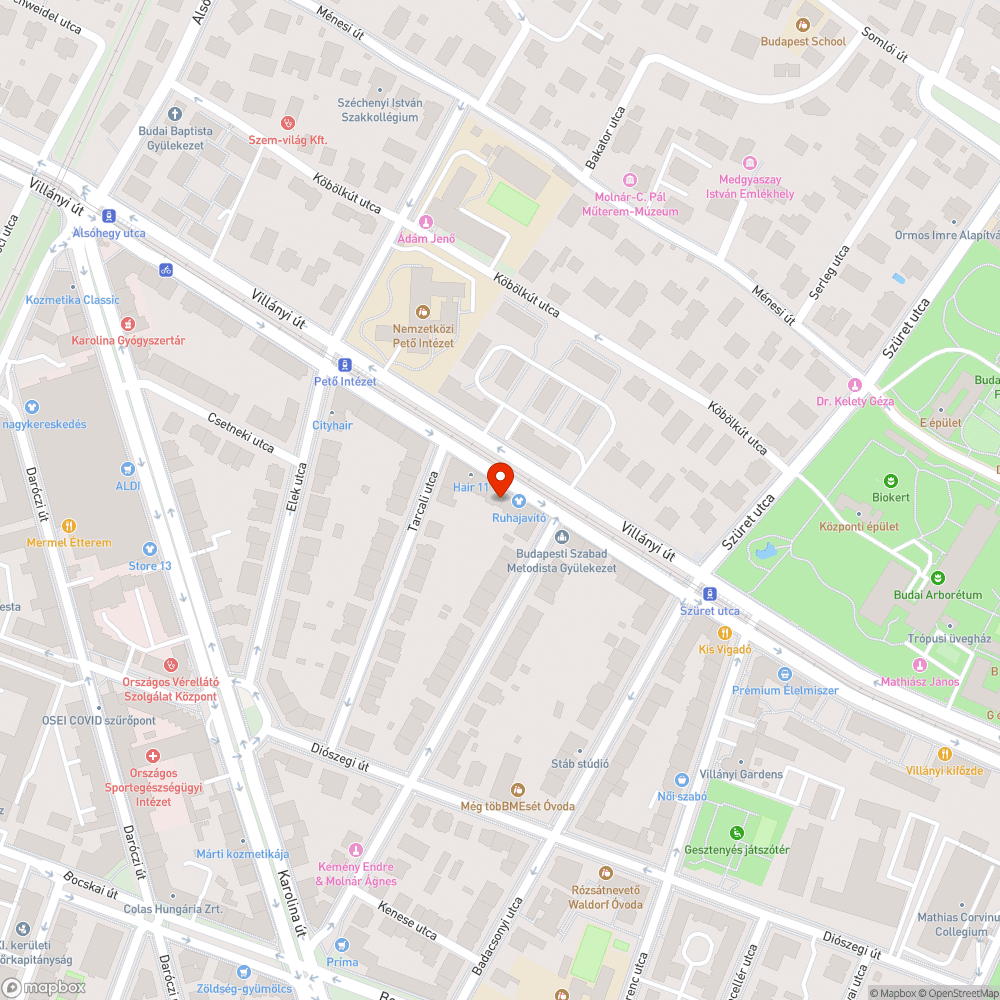 Elhagyott jármű akadályozza a parkolást bejelentés helye