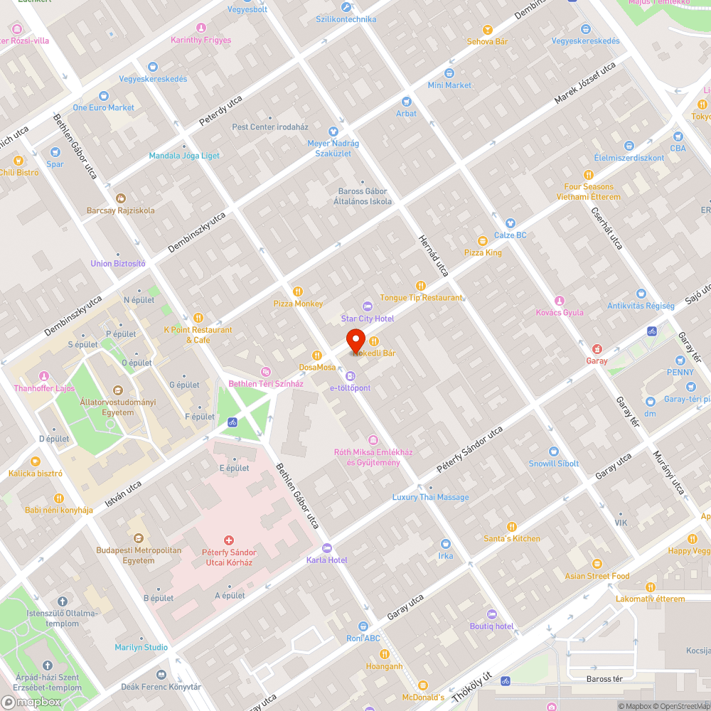 Botlásveszély bejelentés helye