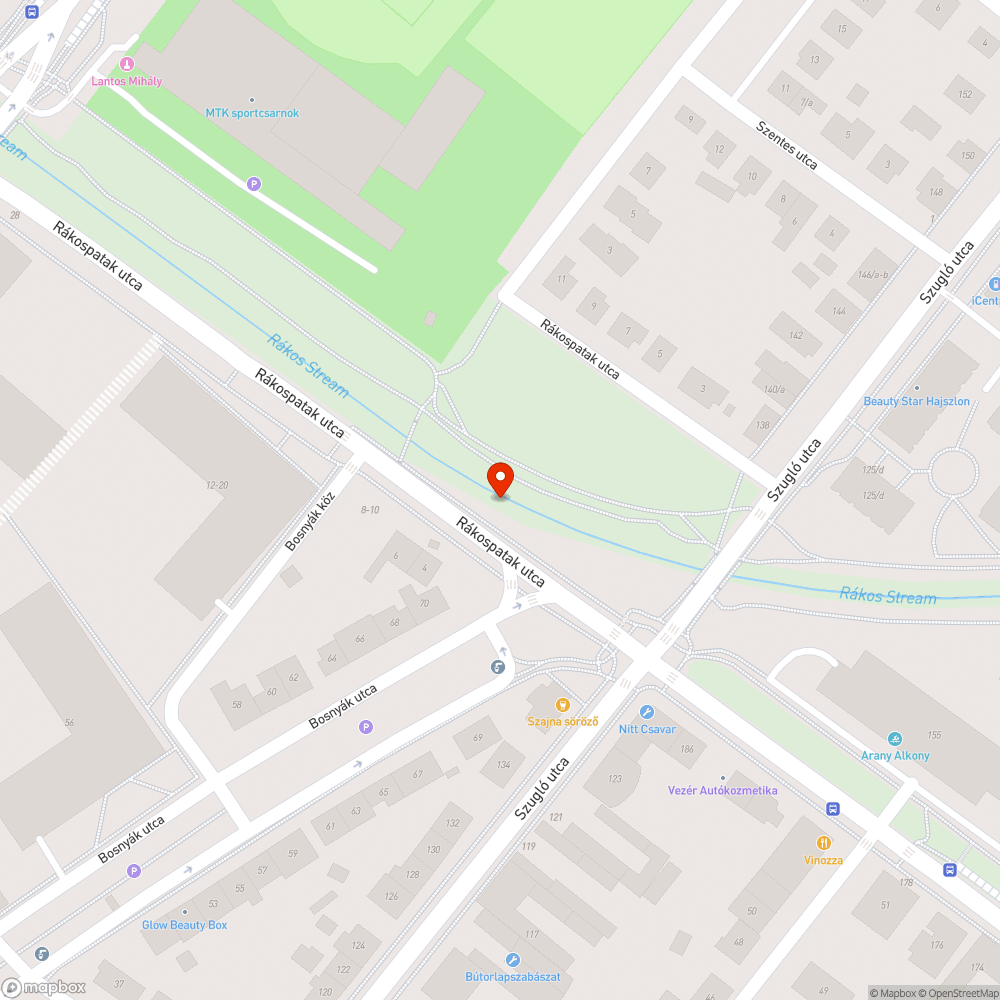 Rendezetlen kerékpárút bejelentés helye