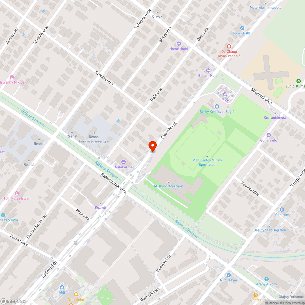 Firkás hirdetőtábla bejelentés helye