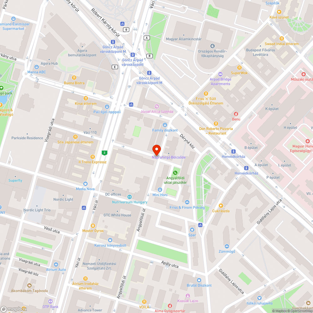 Szétesett, eldőlt elektromos szekrény bejelentés helye