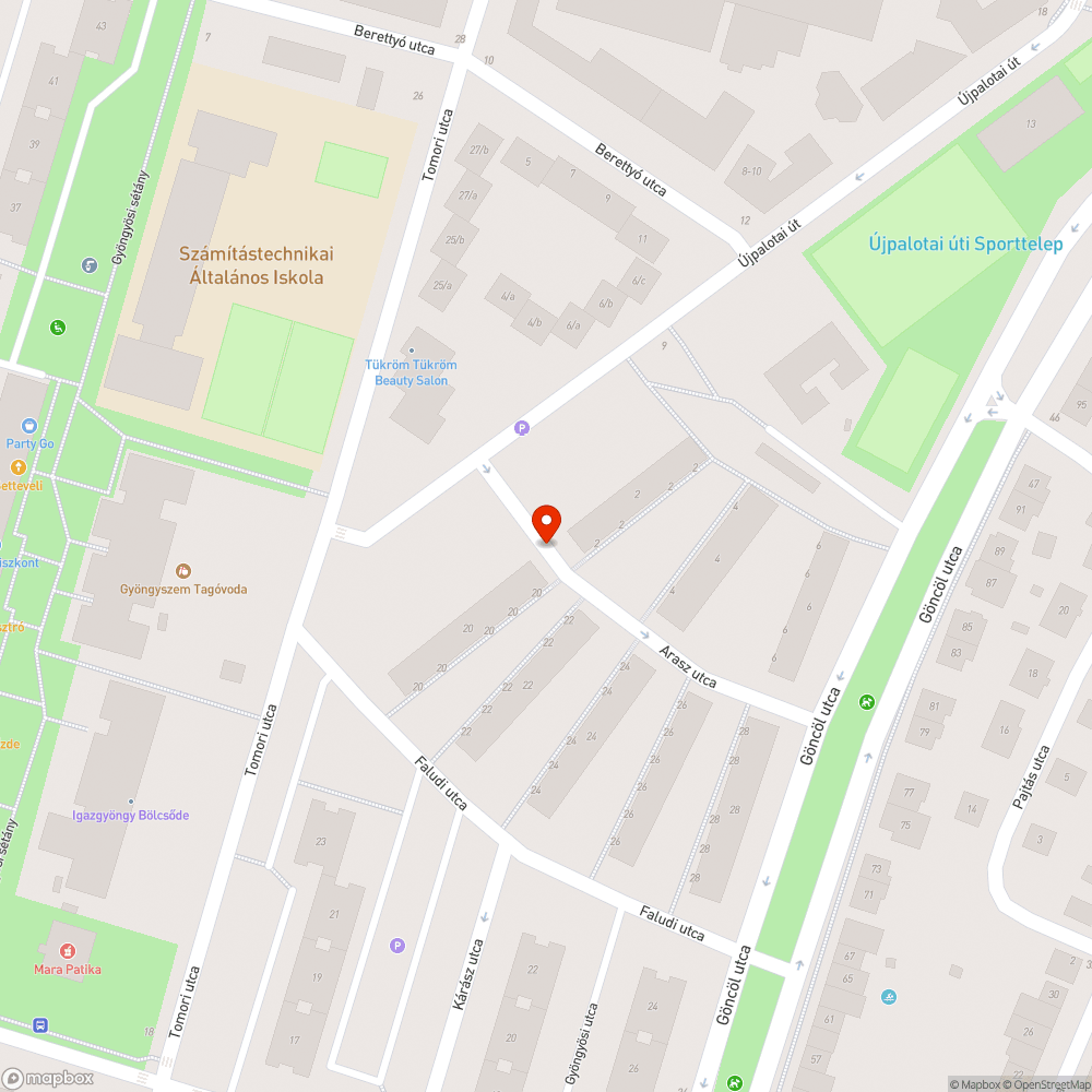 Otthagyott építési törmelék bejelentés helye