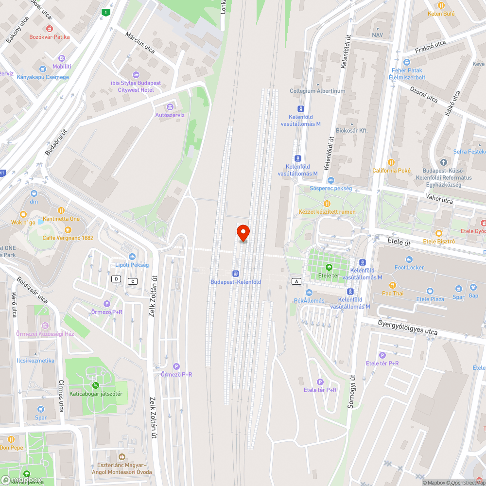 Alujáróban elavult tájékoztatás bejelentés helye