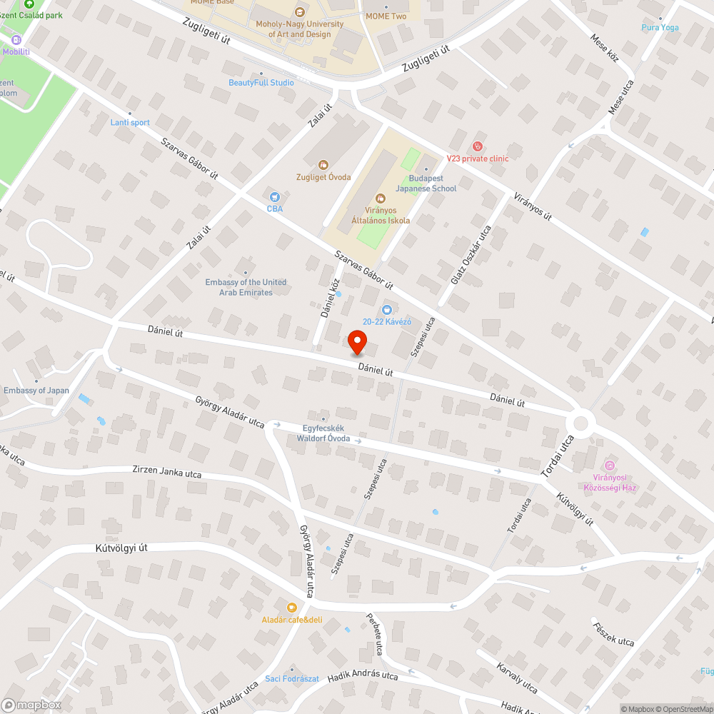 Legalább 3 kátyú xii kerület Dániel út bejelentés helye