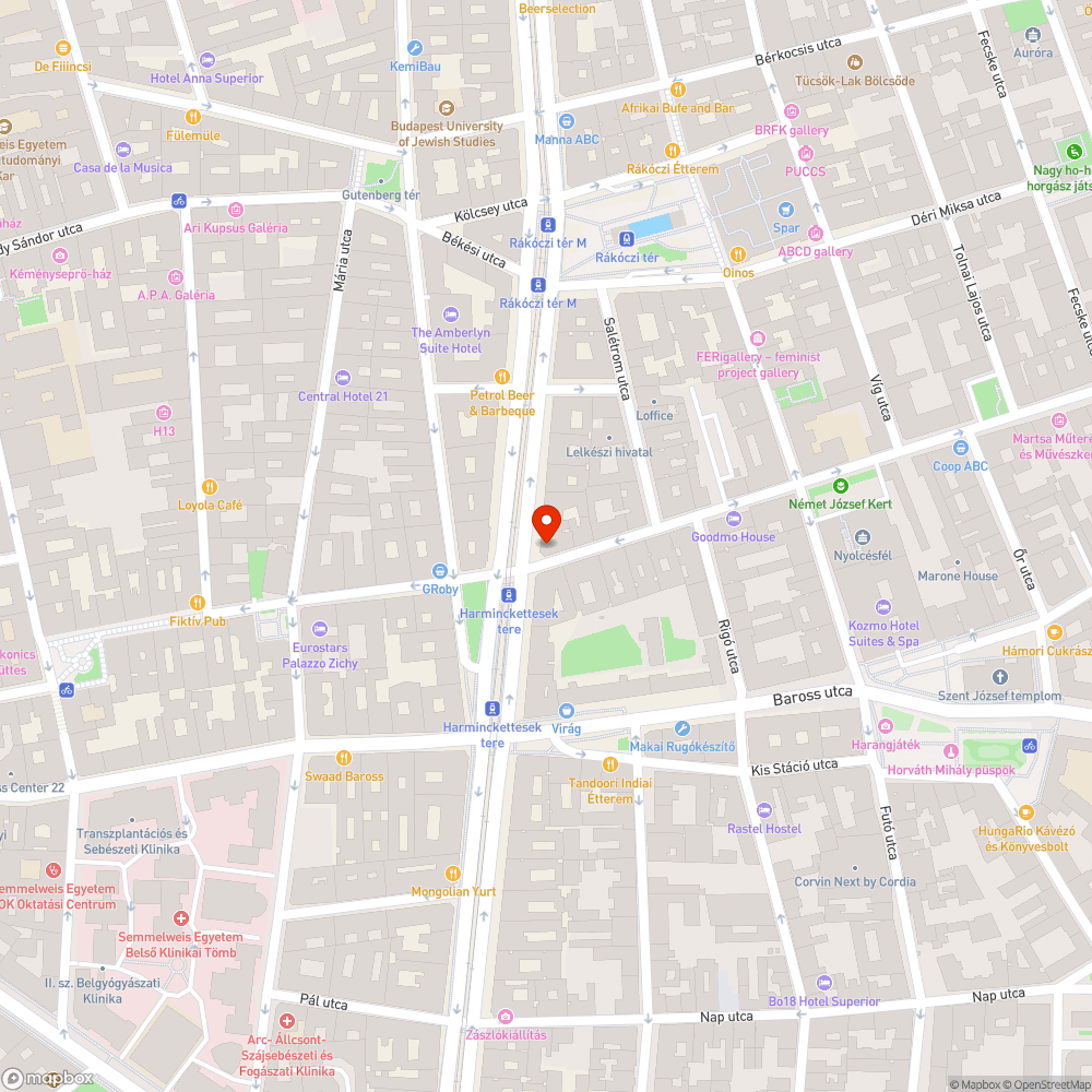 Rakodási probléma bejelentés helye