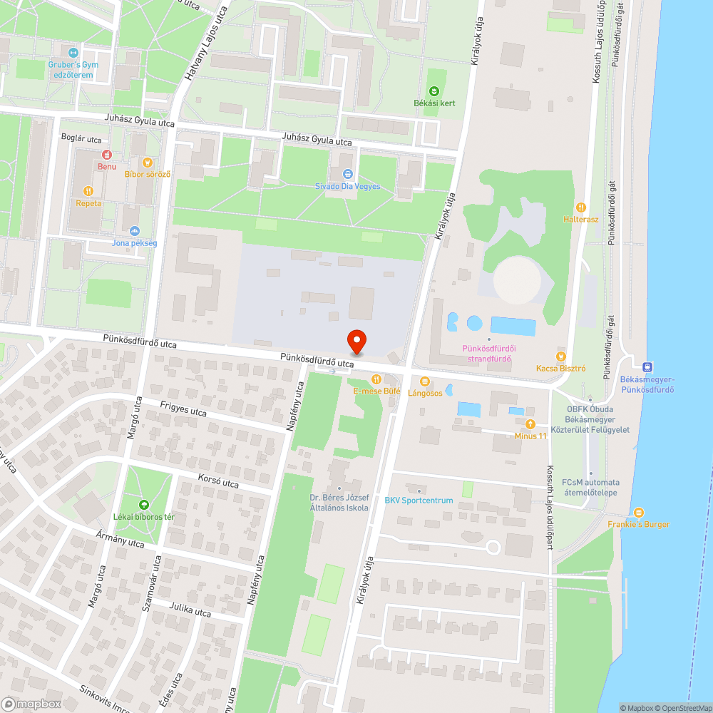 Hiányzó közvilágítás - kidőlt pót oszlop bejelentés helye