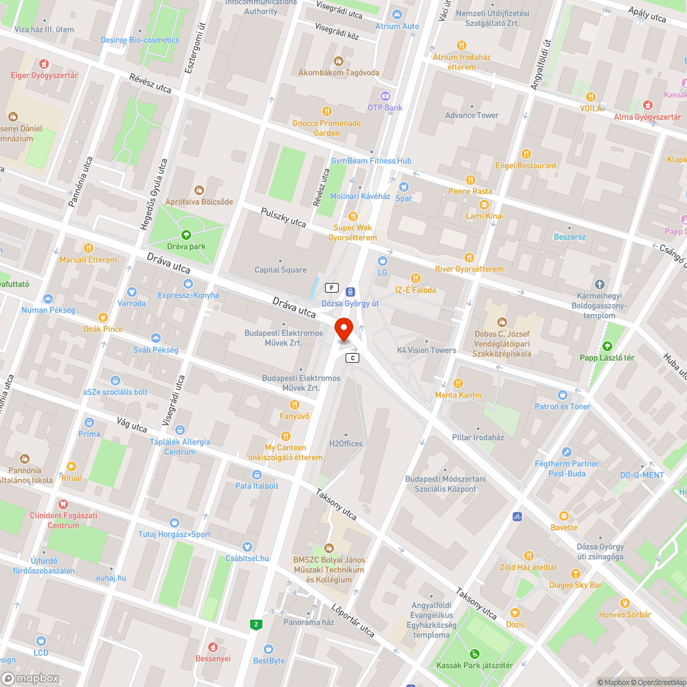 Elkoszolódott üléshuzat bejelentés helye