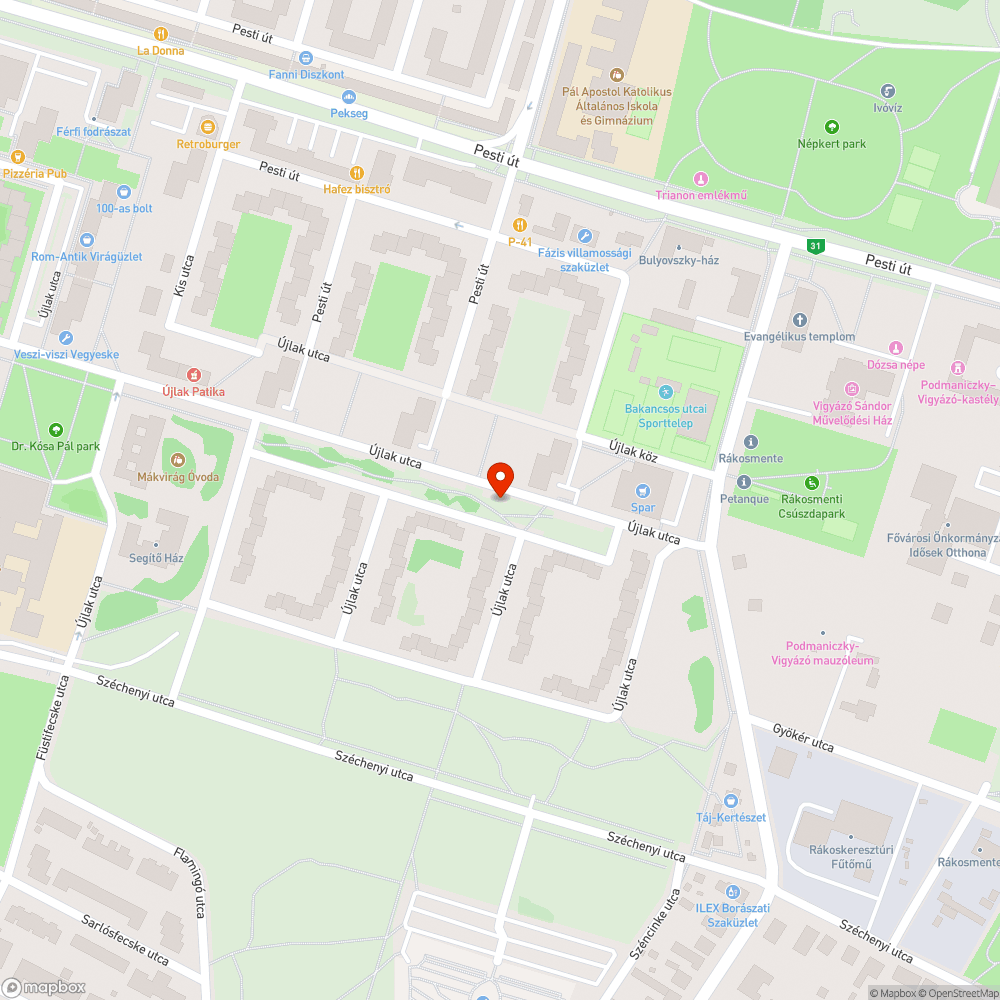 Kutyafuttató kapu bejelentés helye