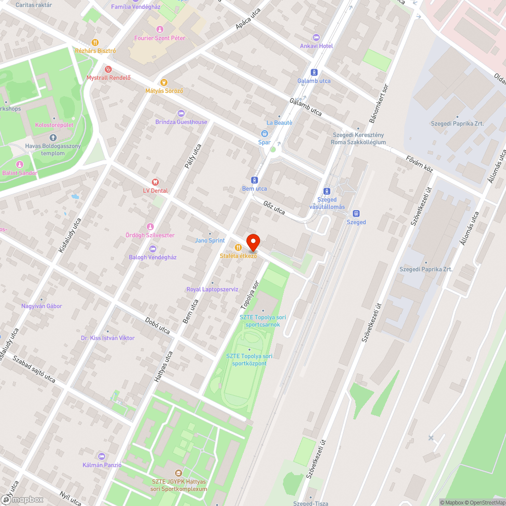 Omladozó korlát bejelentés helye