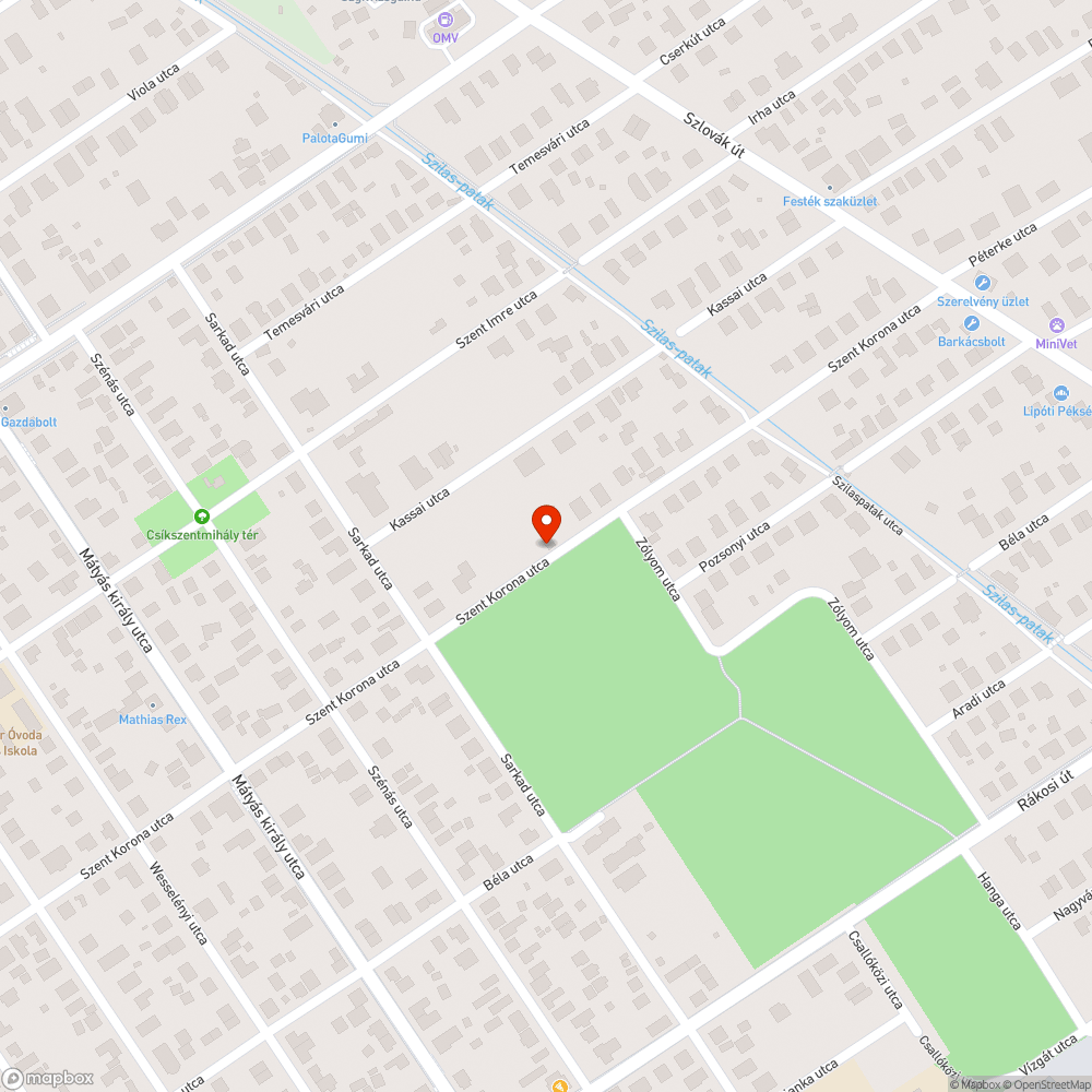 Illegális szemétkupac bejelentés helye