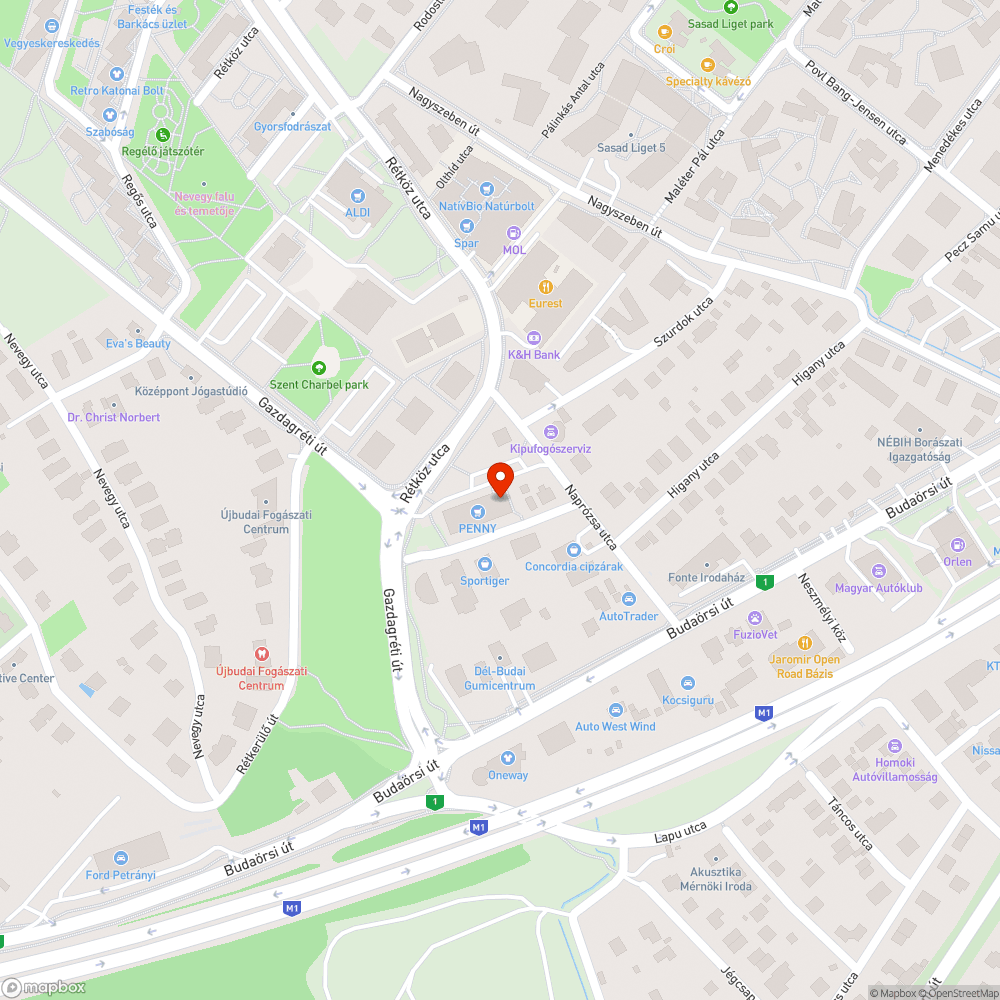 Szemetes Penny Market bejelentés helye