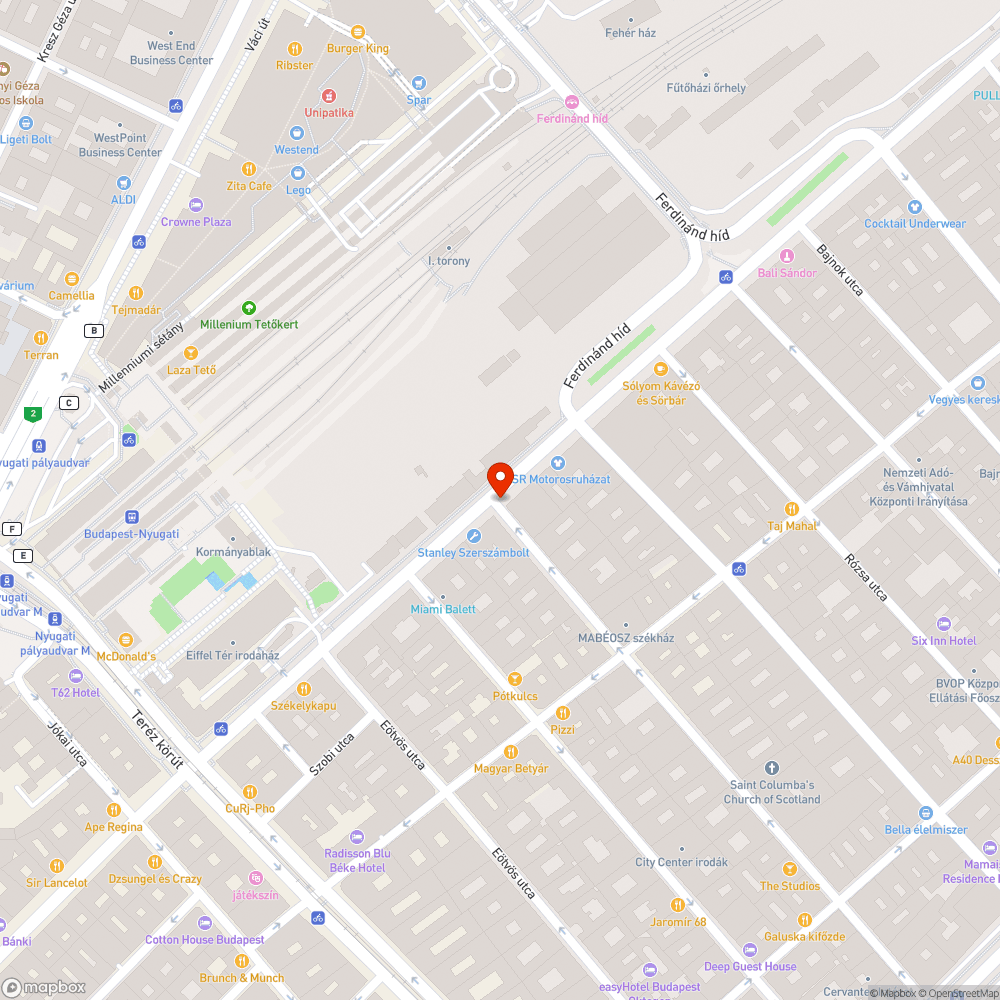 Vörösmarty Podmaniczky sarkán elkerítés bejelentés helye