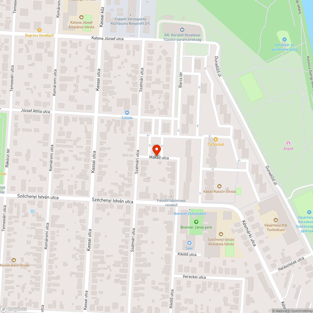 Elhagyott Daewoo bejelentés helye