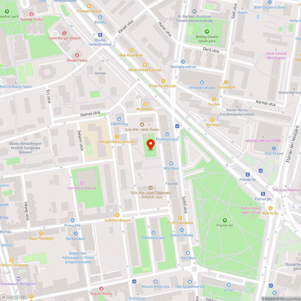 Solymár ovinál szemét és kutya ürülék bejelentés helye