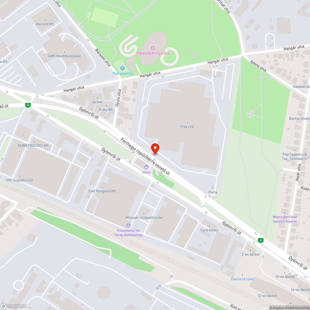 Magára hagyott utasváró a Gyömrői úton bejelentés helye