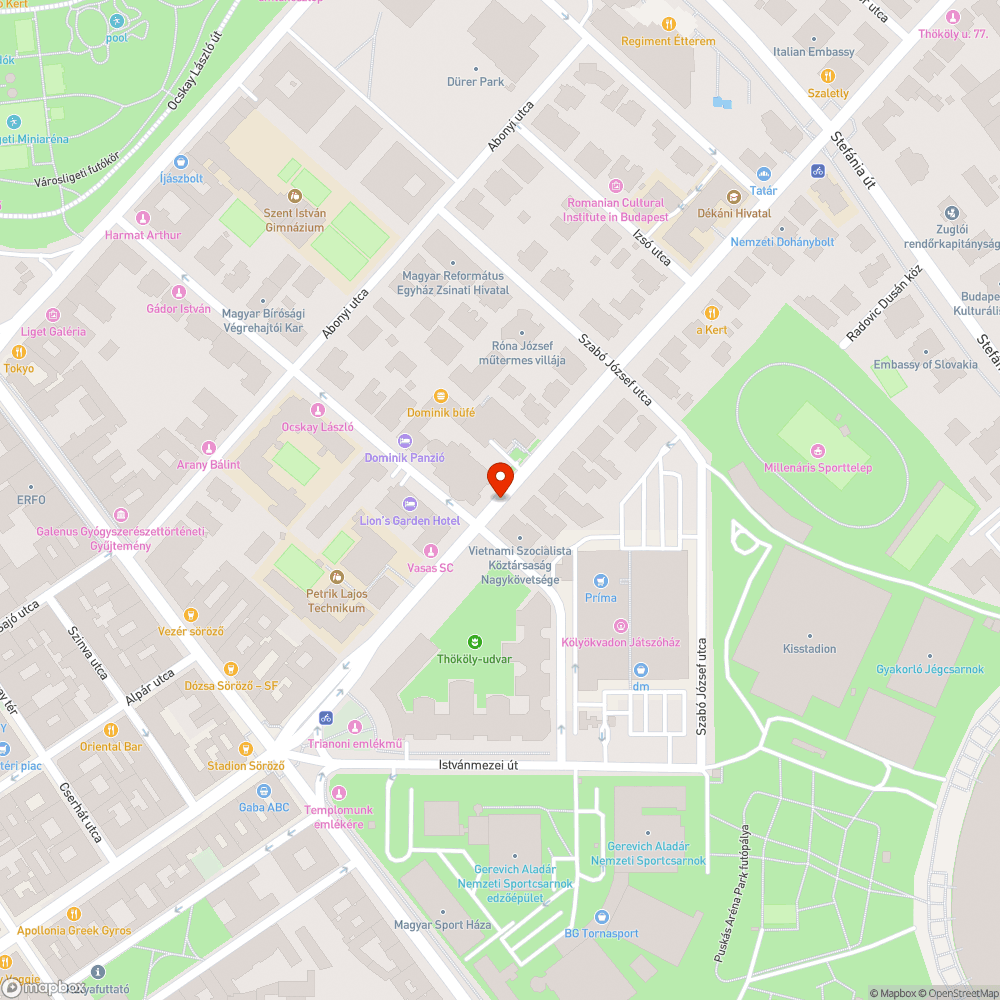 Csálé szemetesek bejelentés helye