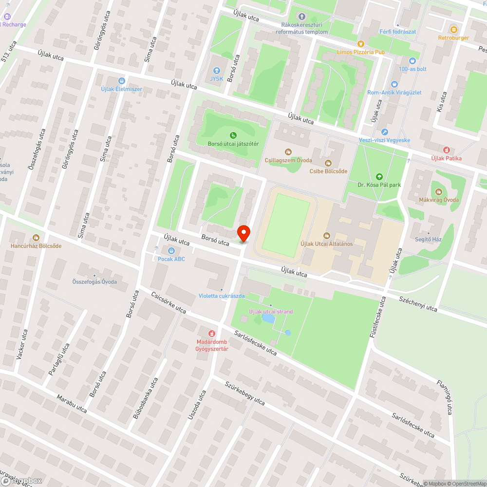 Kikerülhetetlen évtizedes kátyúk bejelentés helye