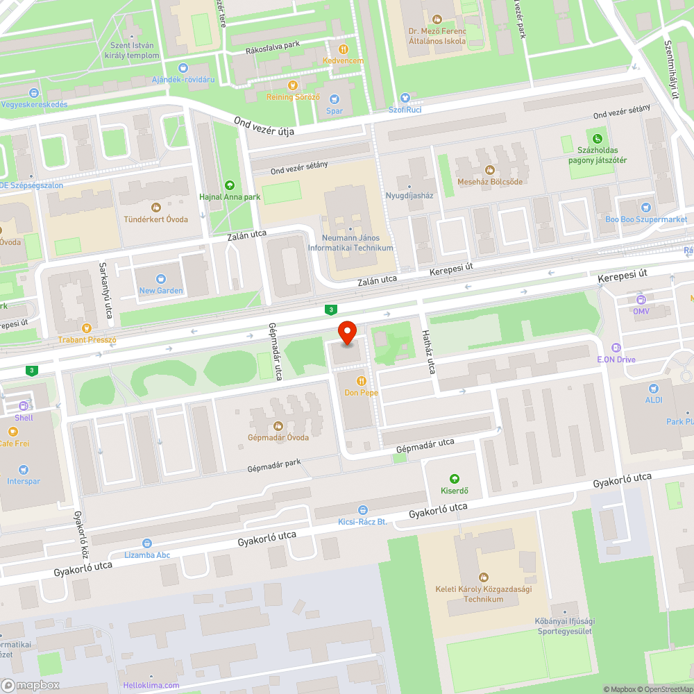 Elsüllyedő fedlapok bejelentés helye