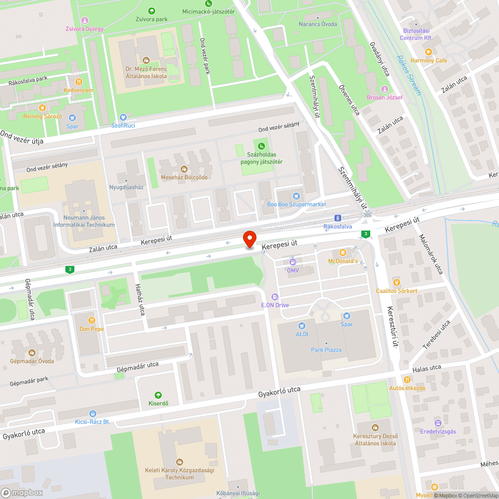 Elsüllyedt fedlapok bejelentés helye