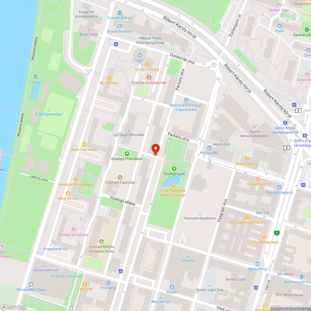 Látássérültek közlekedését akadályozó rollerparkoló bejelentés helye