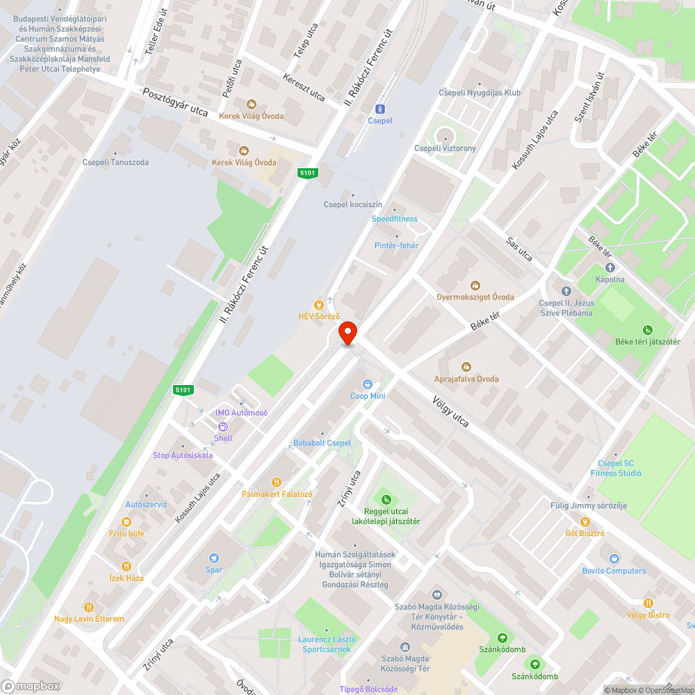 Hiányzó fényterelő bejelentés helye