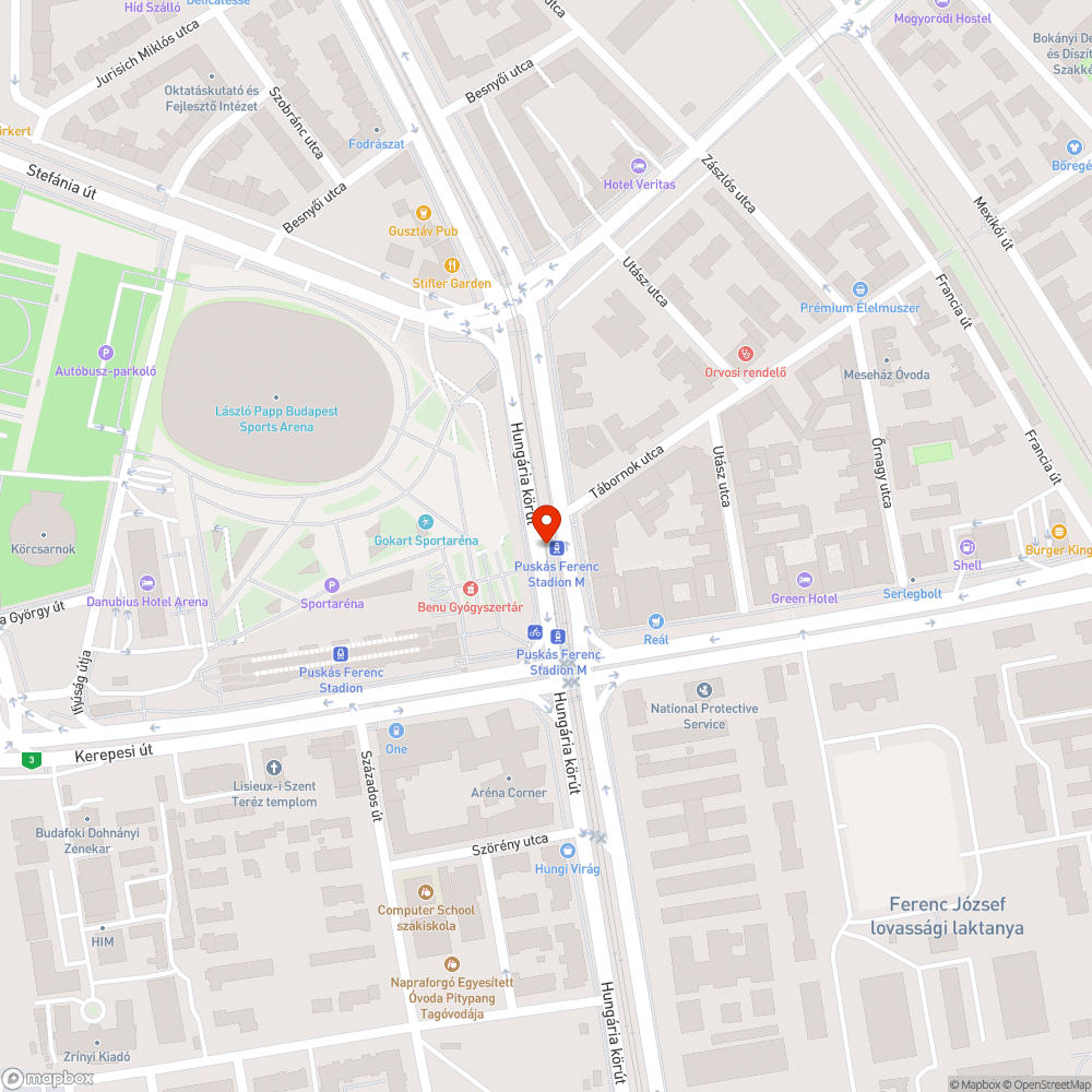 Térkép hanyagul kirakva bejelentés helye